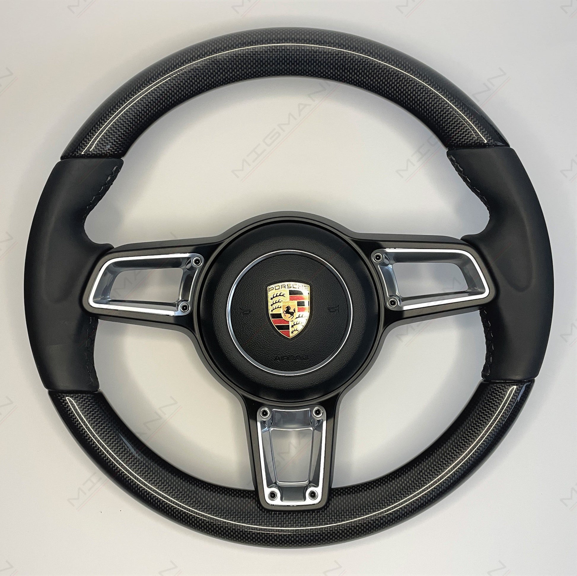 Porsche Carbon Fiber Steering Wheel