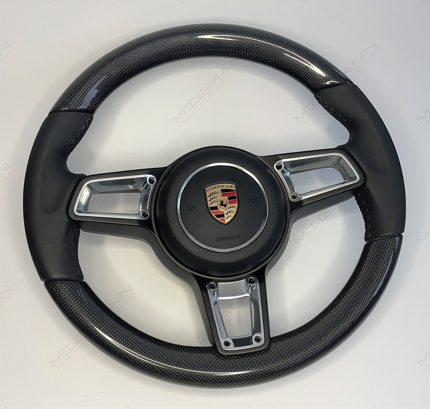 Porsche Carbon Fiber GT Style Steering Wheel