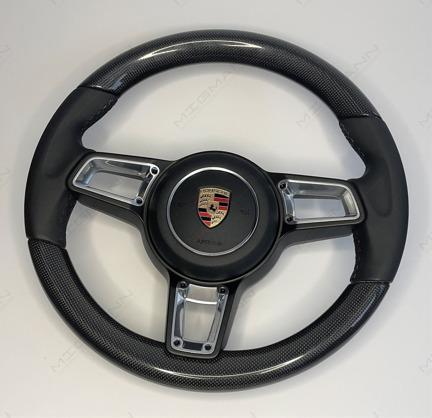 Porsche Carbon Fiber GT Style Steering Wheel