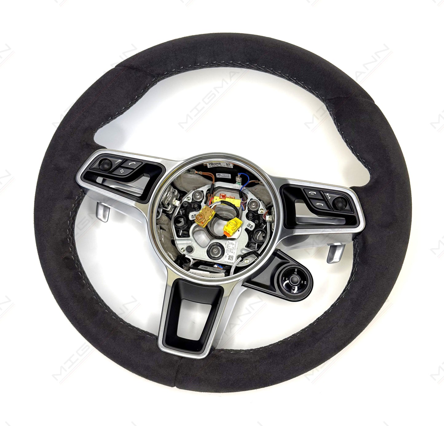 Porsche Alcantara Steering Wheel + Chrono Sport Controller