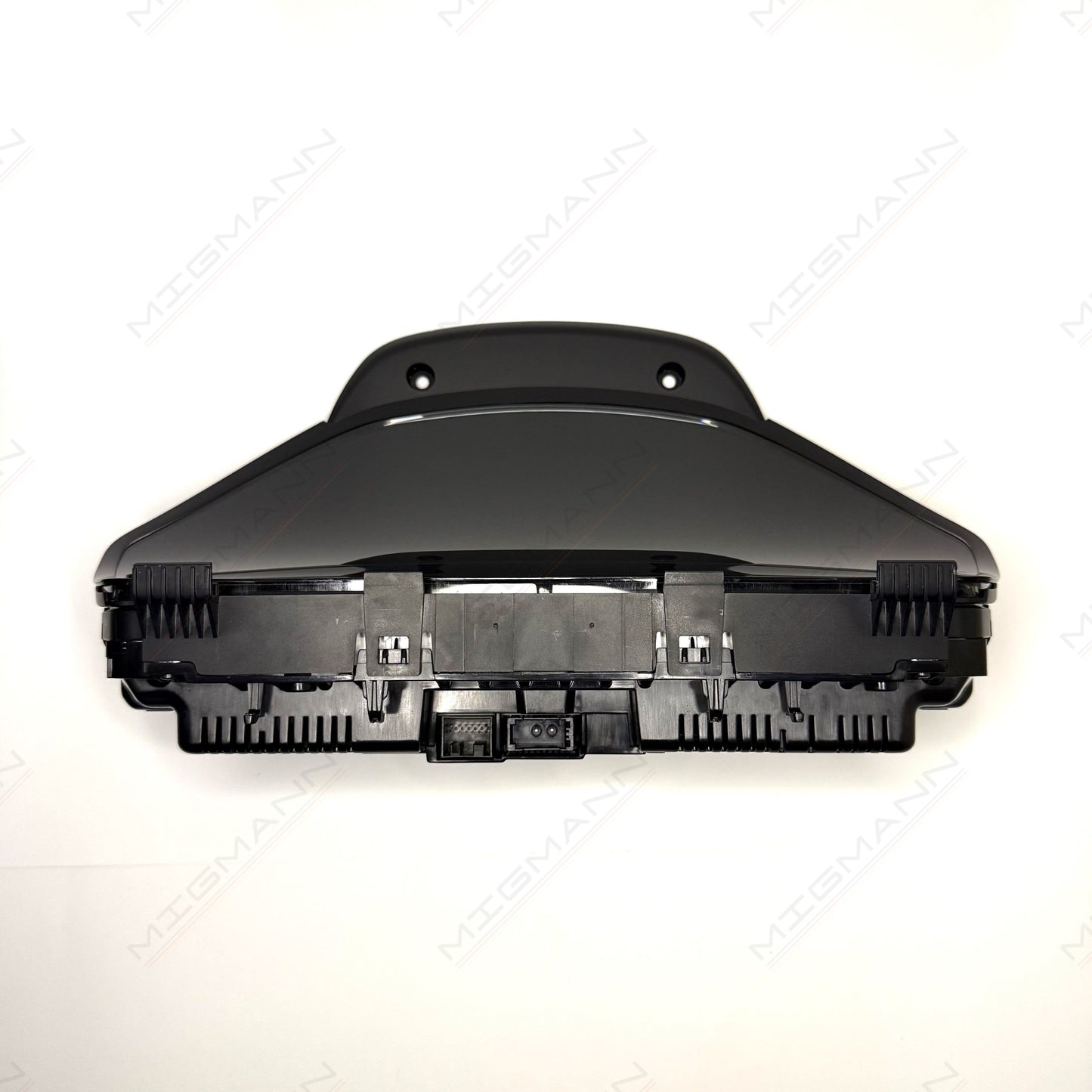 Back of BMW 6WB cluster showing fiber optic port