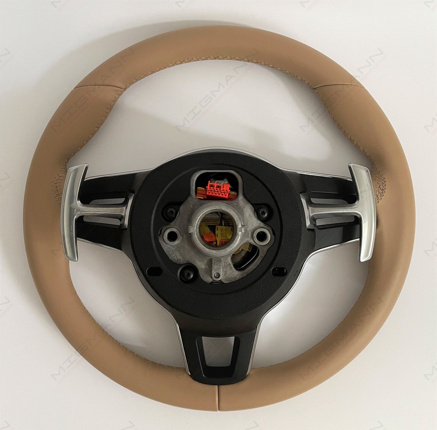 Porsche 911 Luxor Beige Steering Wheel