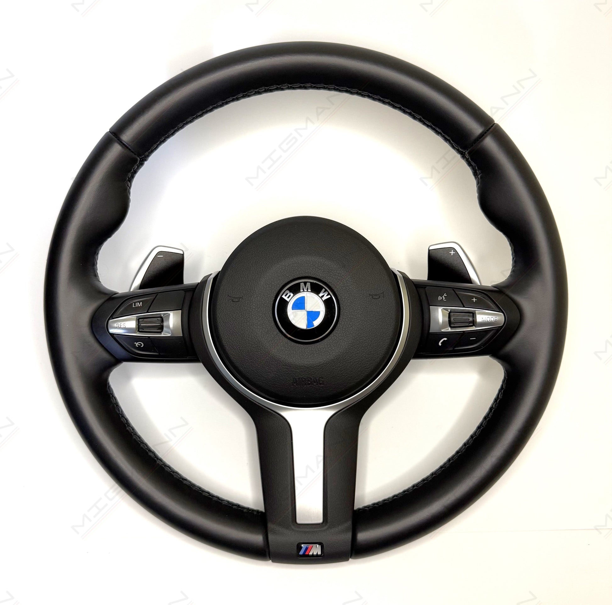 OEM BMW F-Series sport steering wheel with airbag