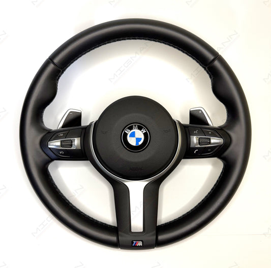 OEM BMW F-Series sport steering wheel with airbag