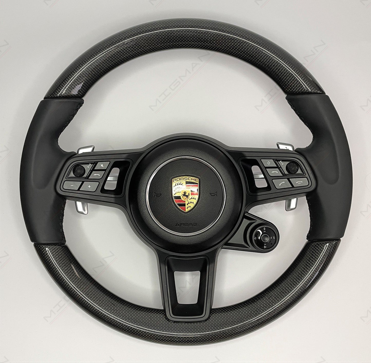 Porsche Carbon Fiber Steering Wheel