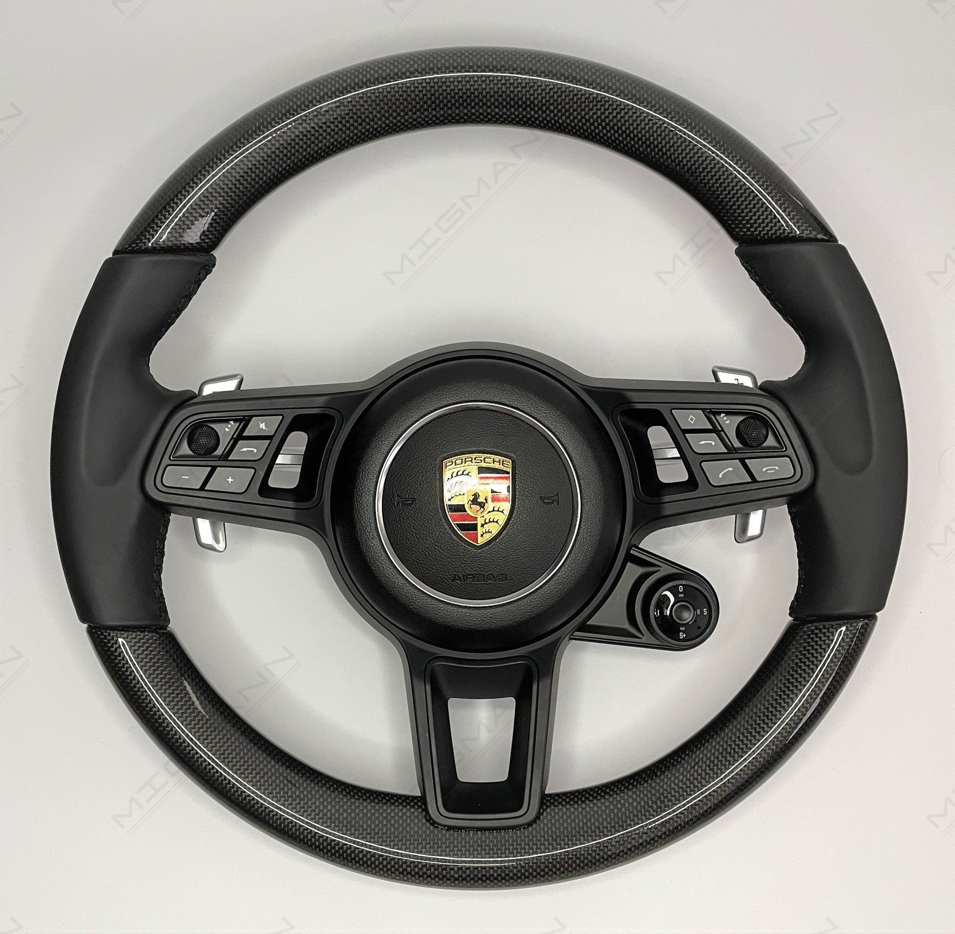 Porsche Carbon Fiber Steering Wheel