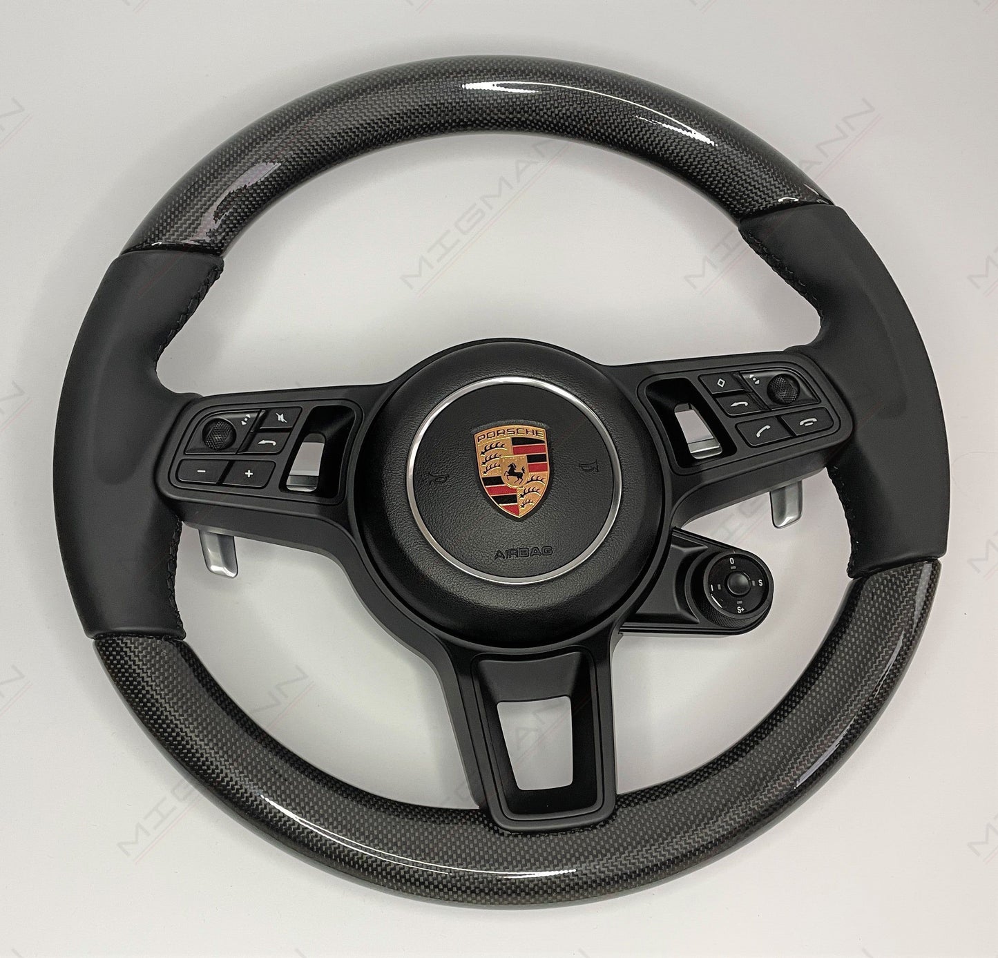 Porsche Carbon Fiber Steering Wheel