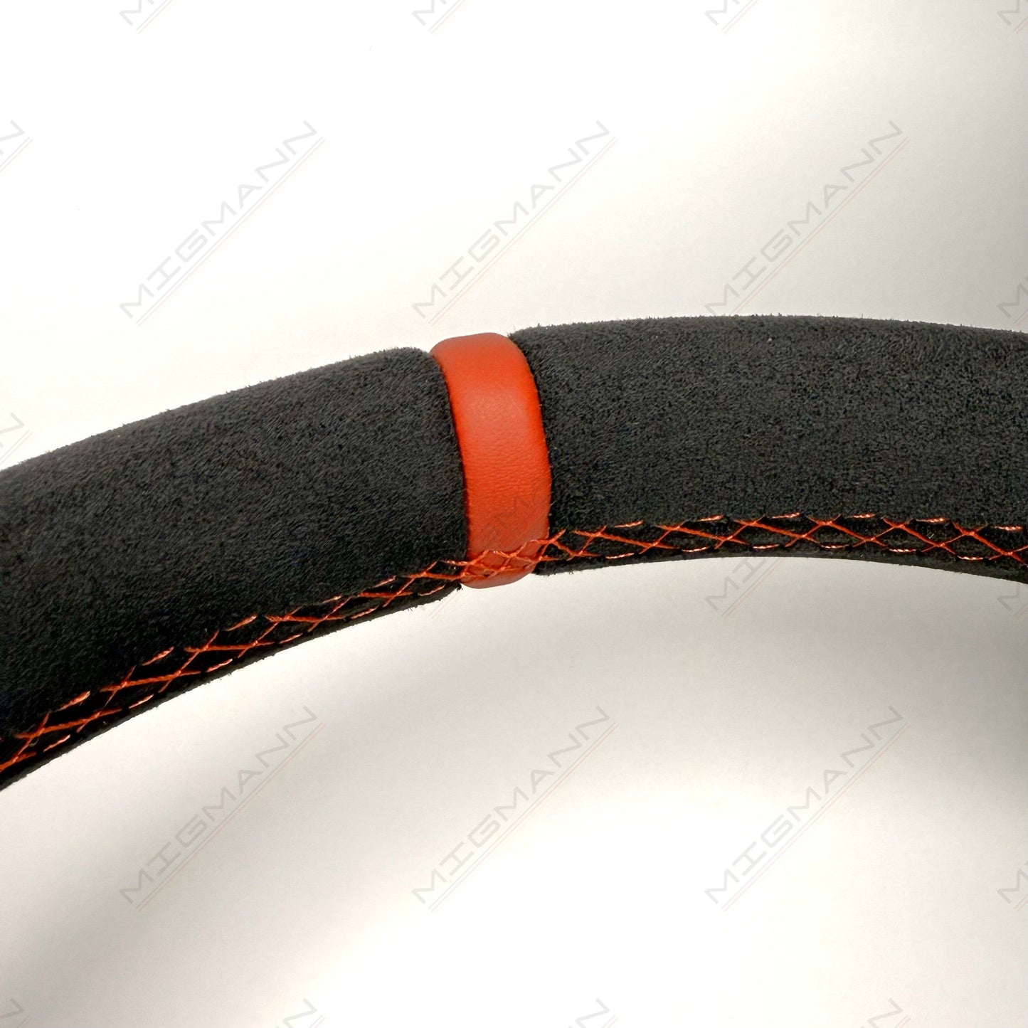 Custom upgrade Alcantara steering wheel base for Golf MK7