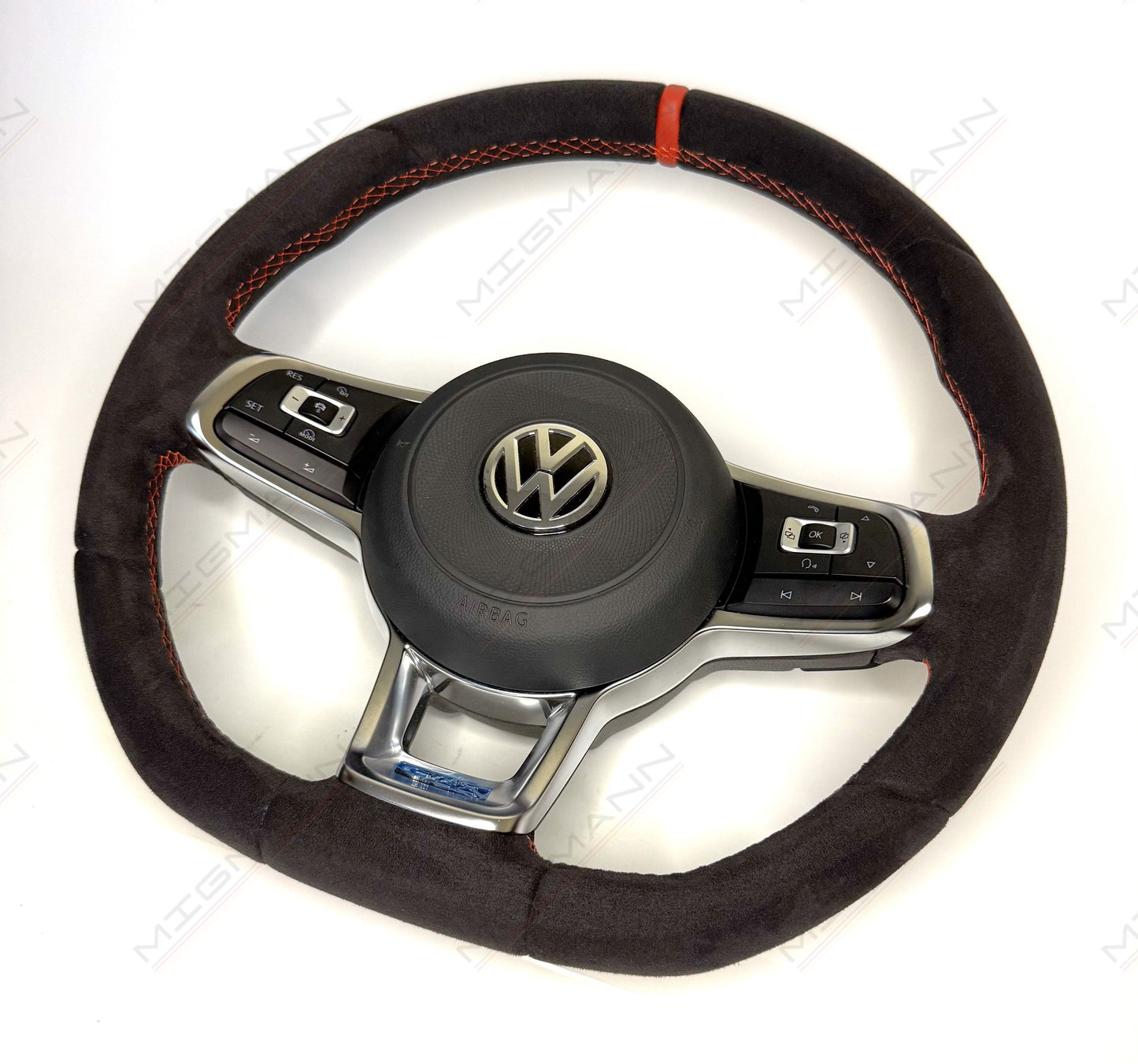VW Golf MK7 GTI Clubsport Alcantara Steering Wheel