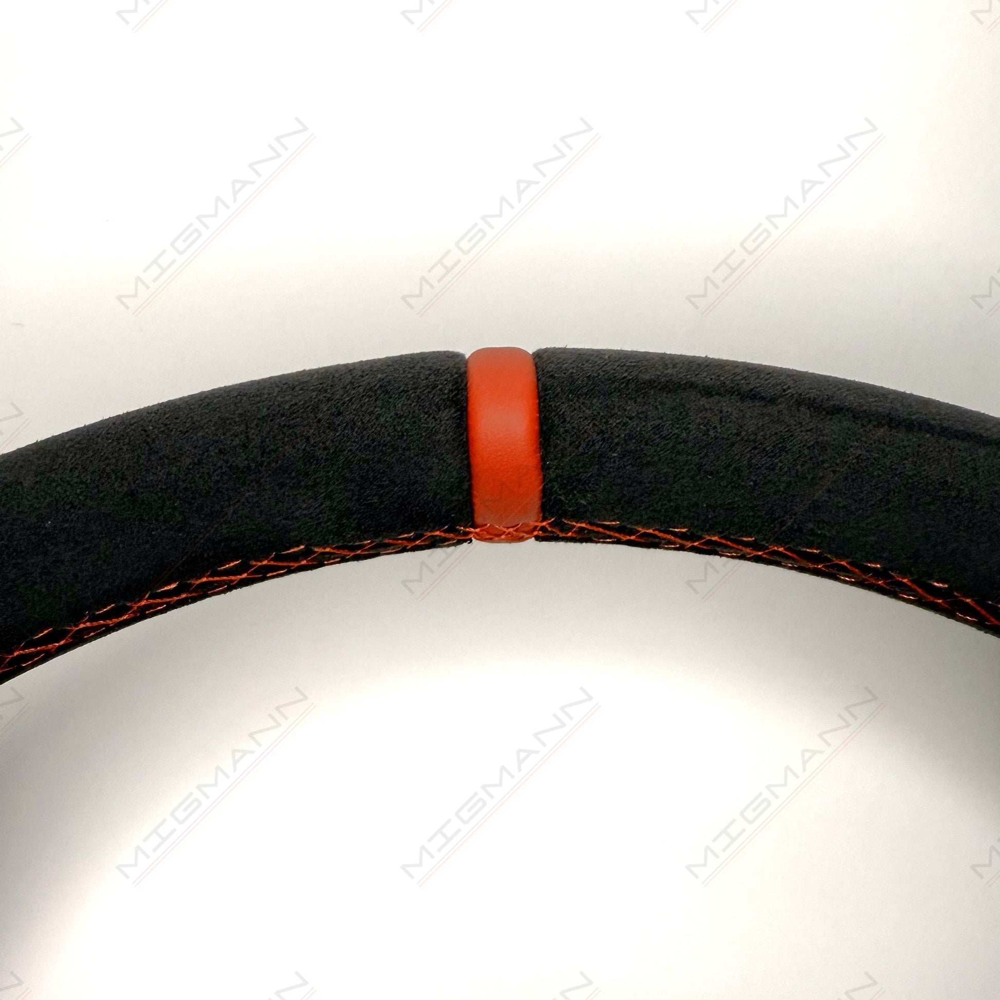 High-quality Alcantara material on Volkswagen Clubsport steering wheel