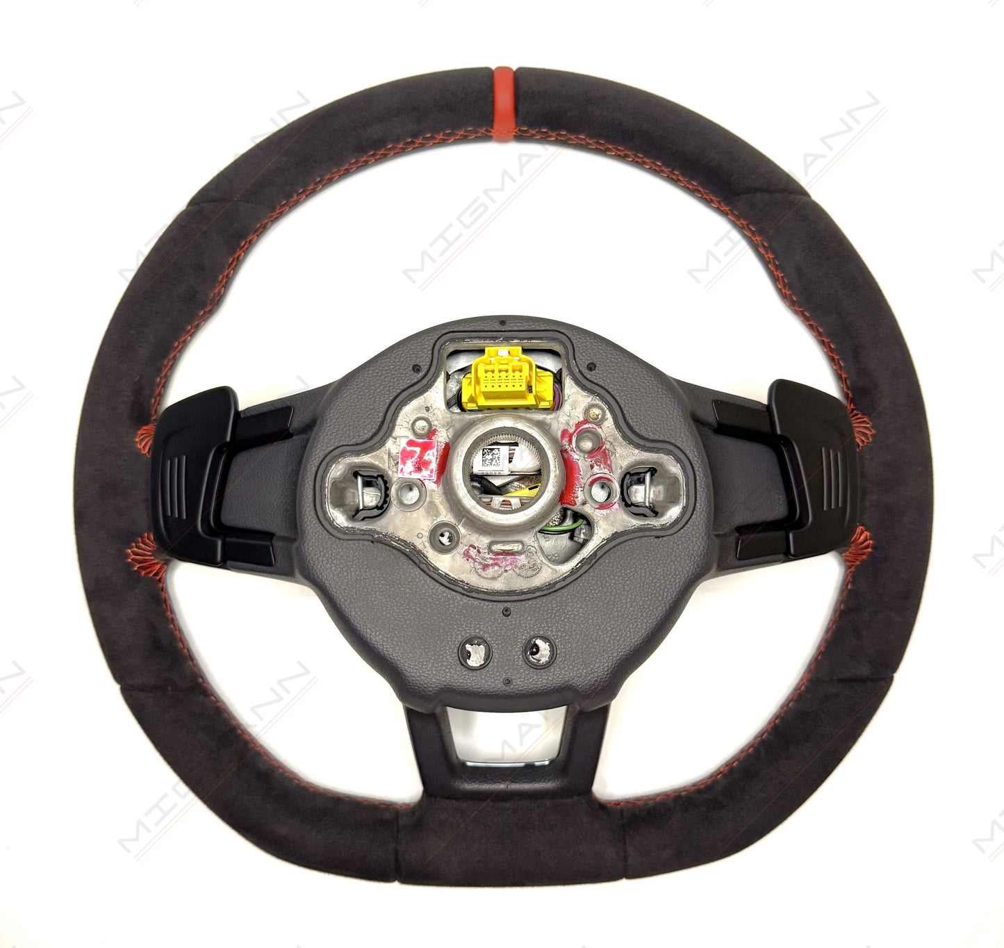 OEM airbag and paddle connector view – VW 5G0419091