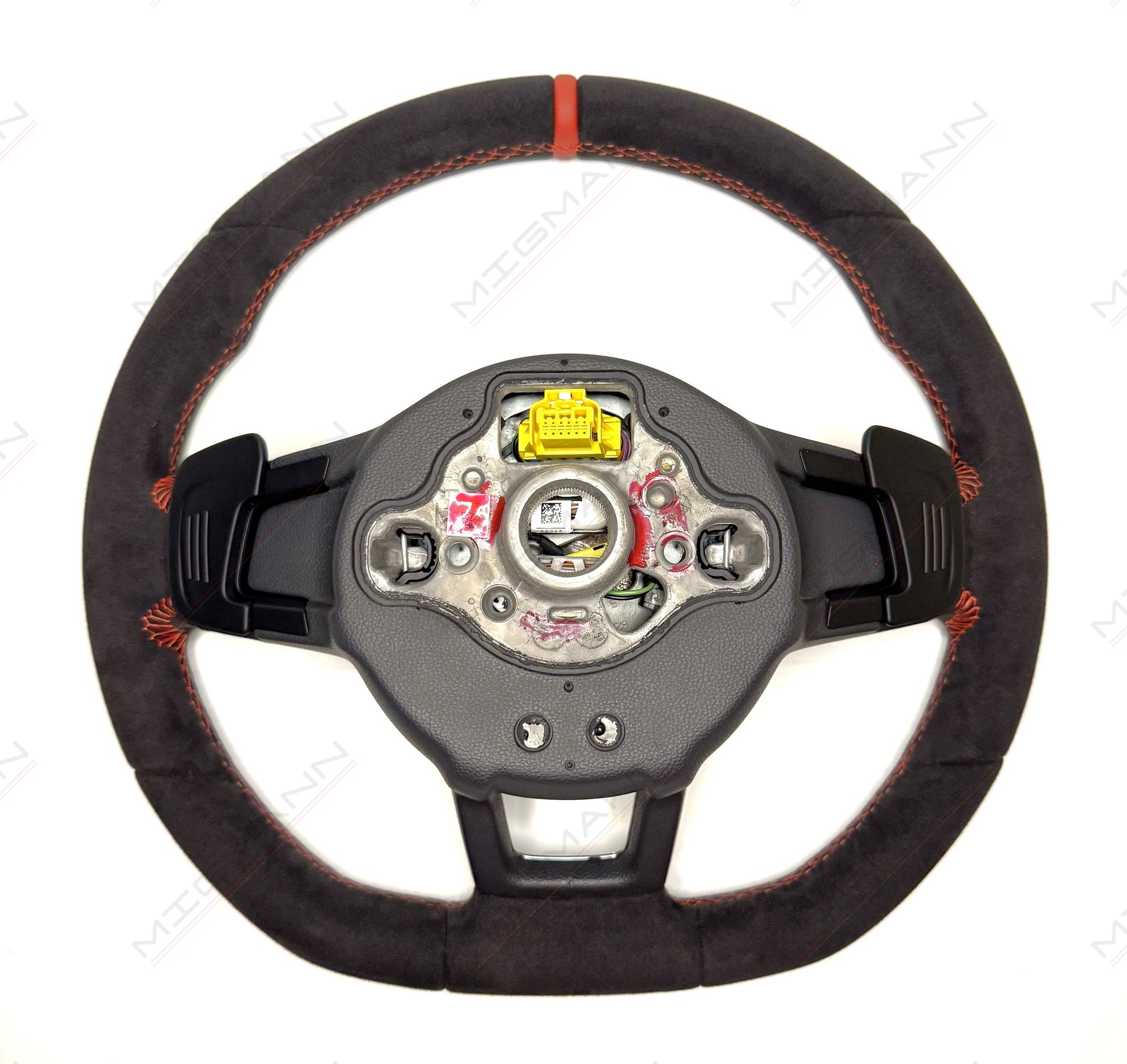 OEM airbag and paddle connector view – VW 5G0419091