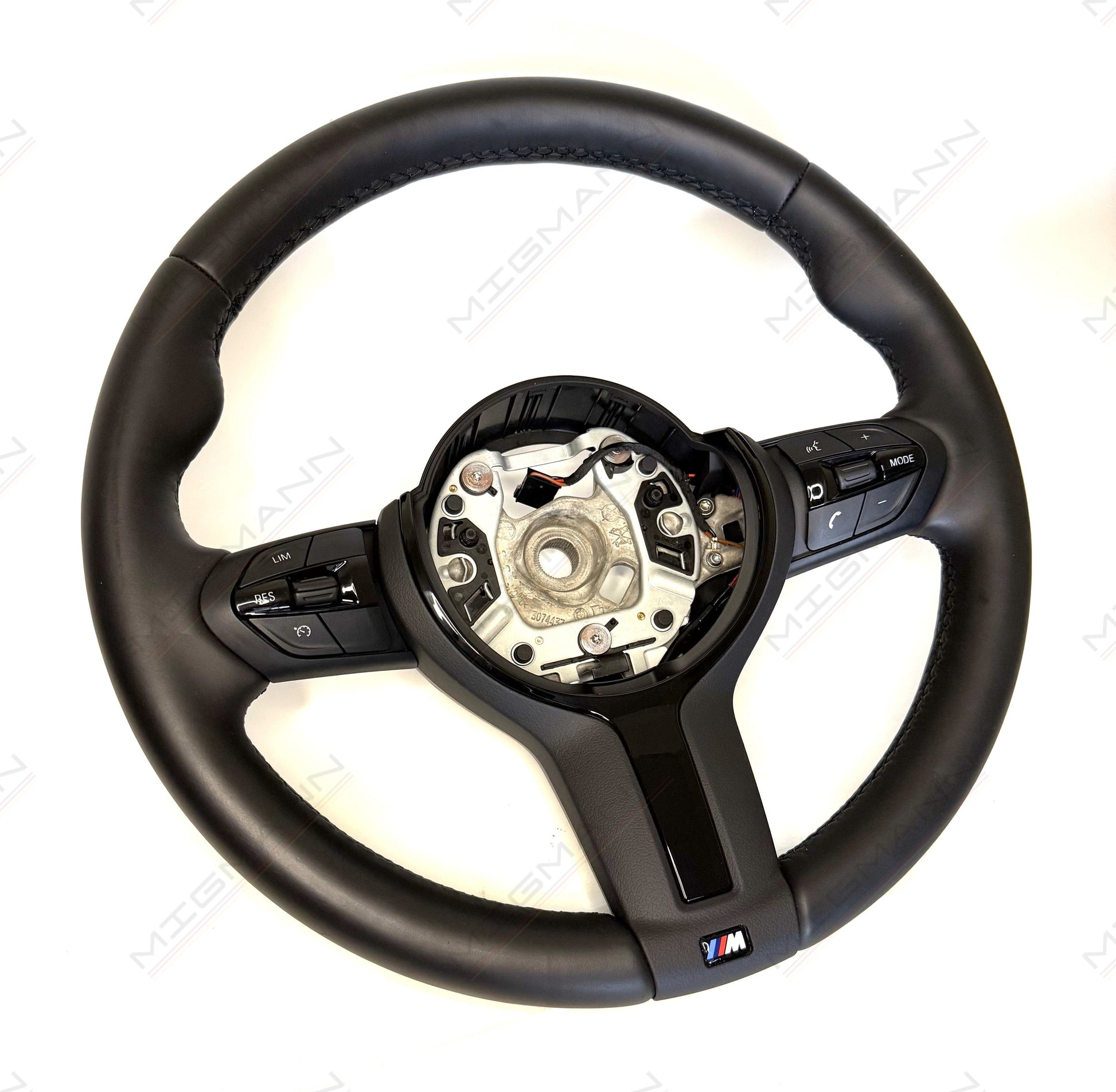 Used OEM BMW M steering wheel leather grip – no paddles