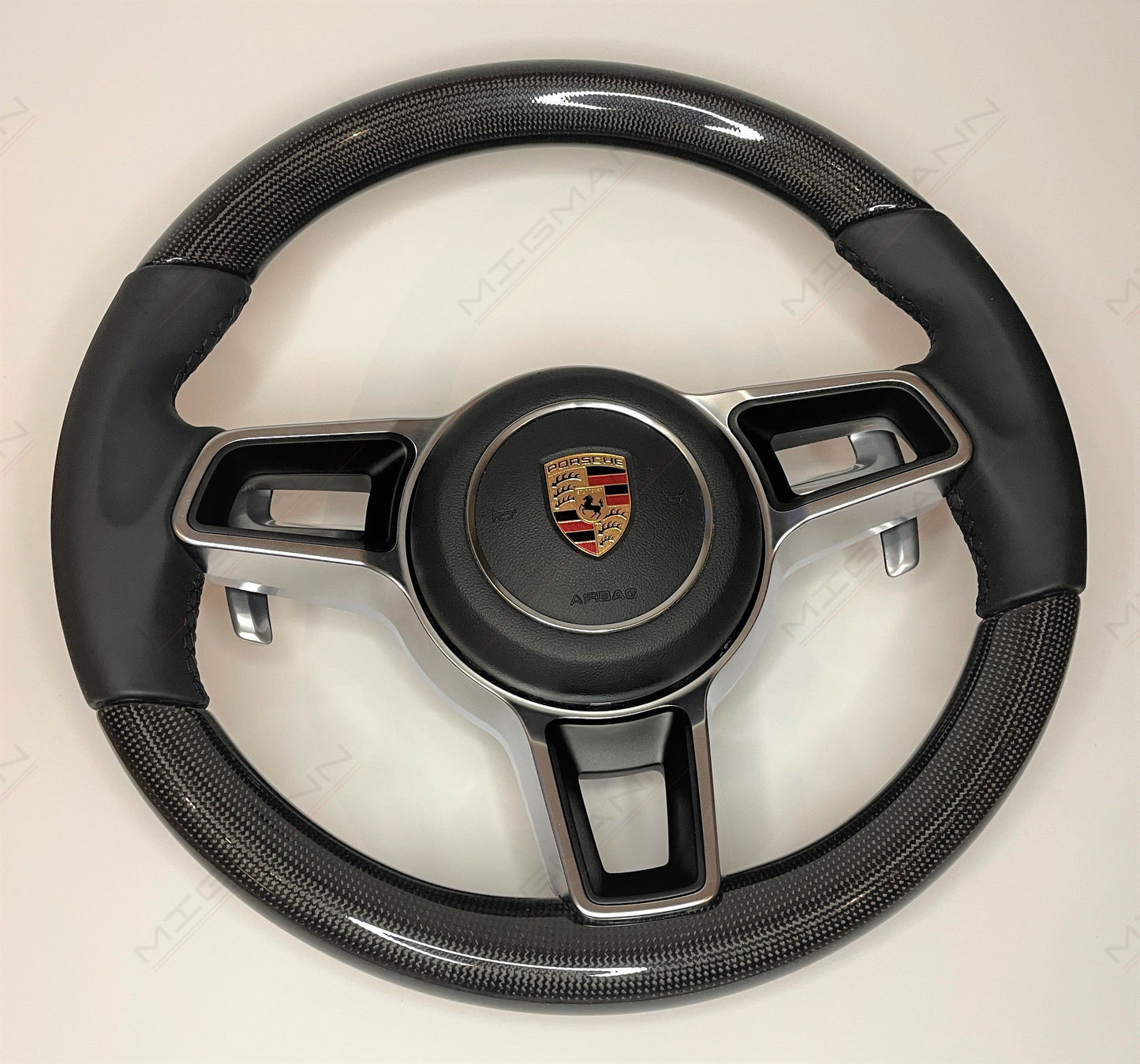 Porsche Carbon Fiber Steering Wheel