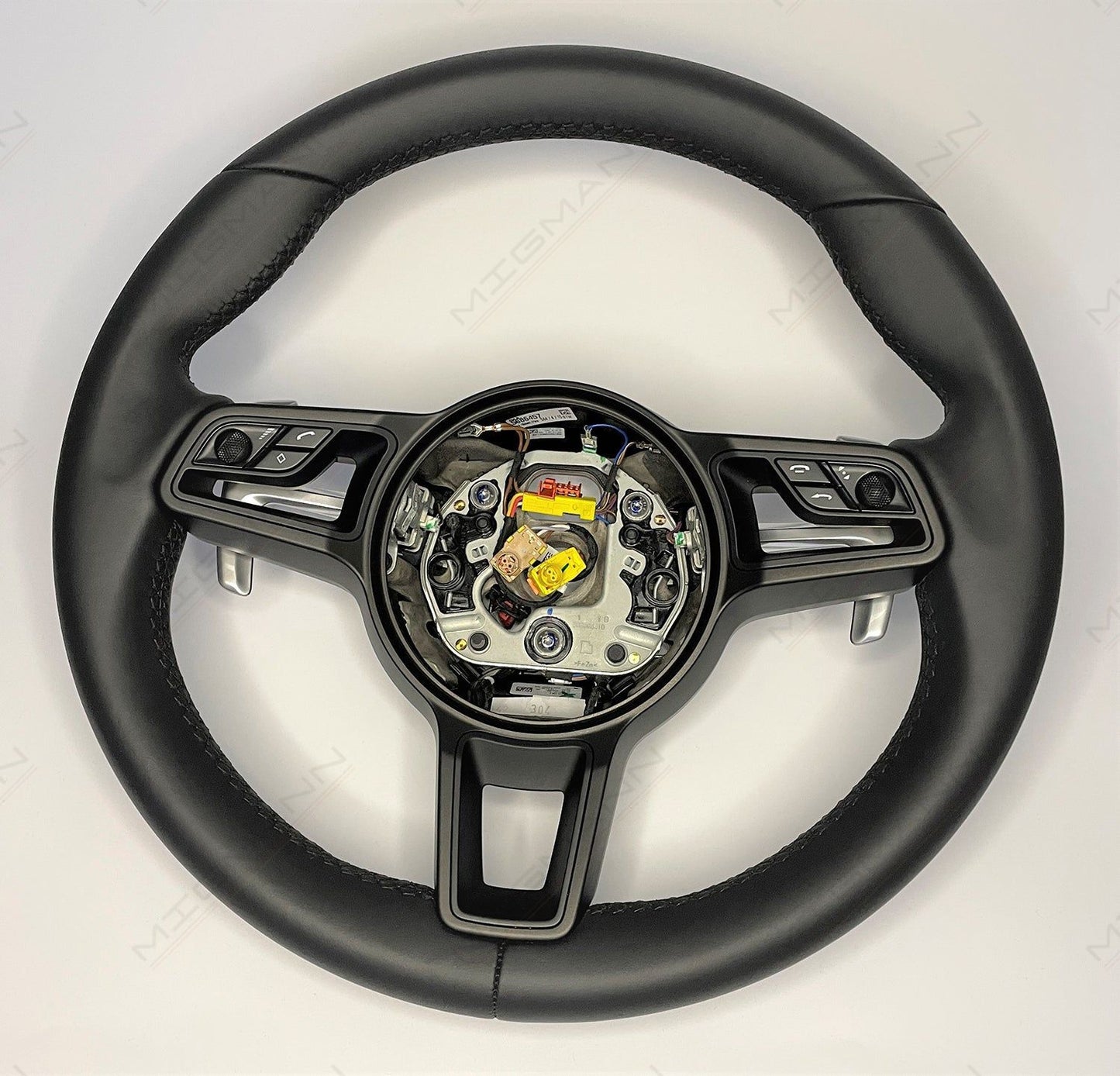 Porsche Steering Wheel with Black Trim