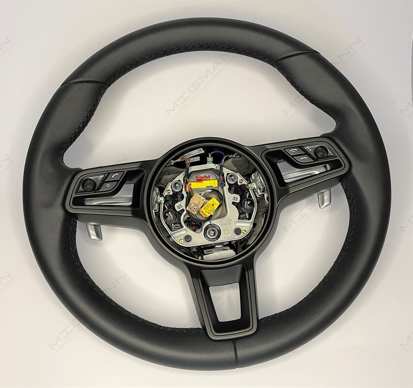 Porsche Steering Wheel with Black Trim