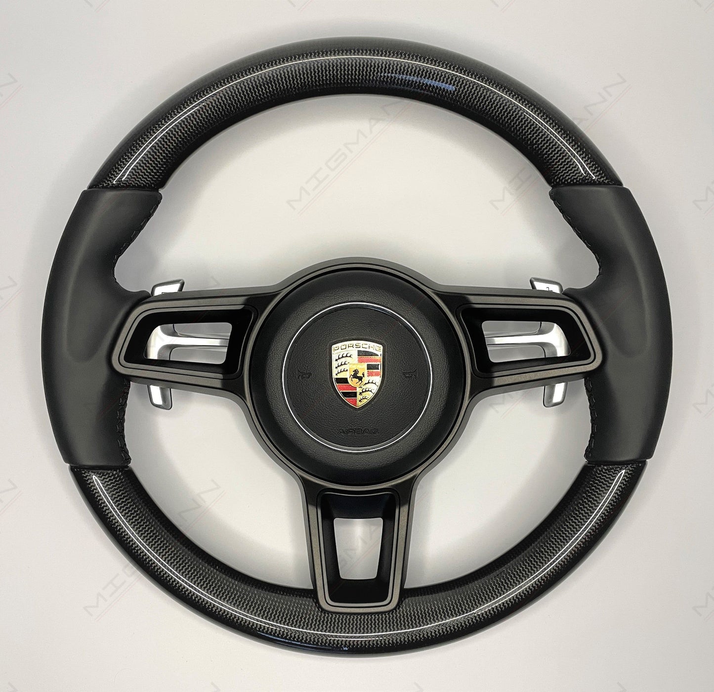 Porsche Carbon Fibers Steering Wheel