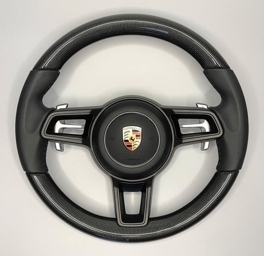 Porsche Carbon Fibers Steering Wheel