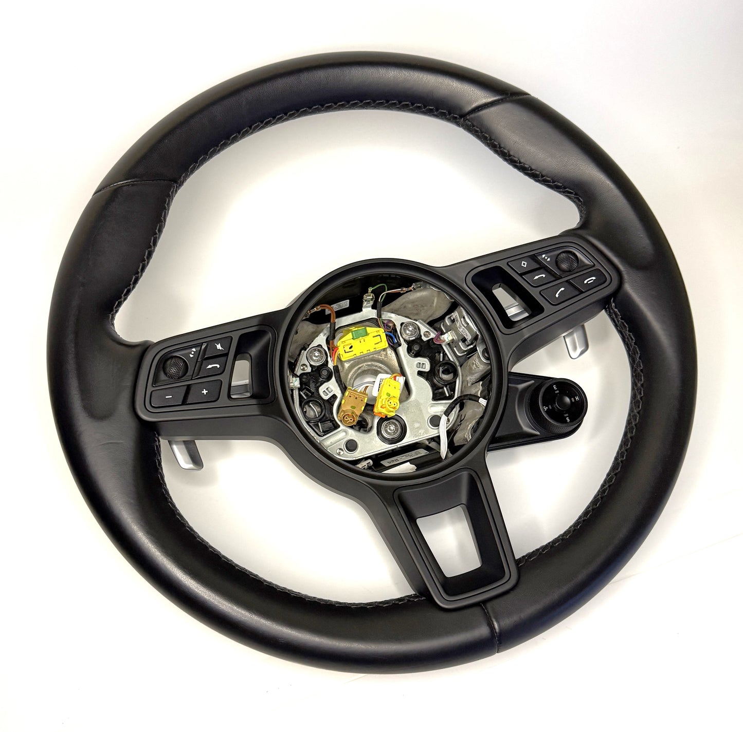 Porsche Steering Wheel with Hybrid Chrono Controller