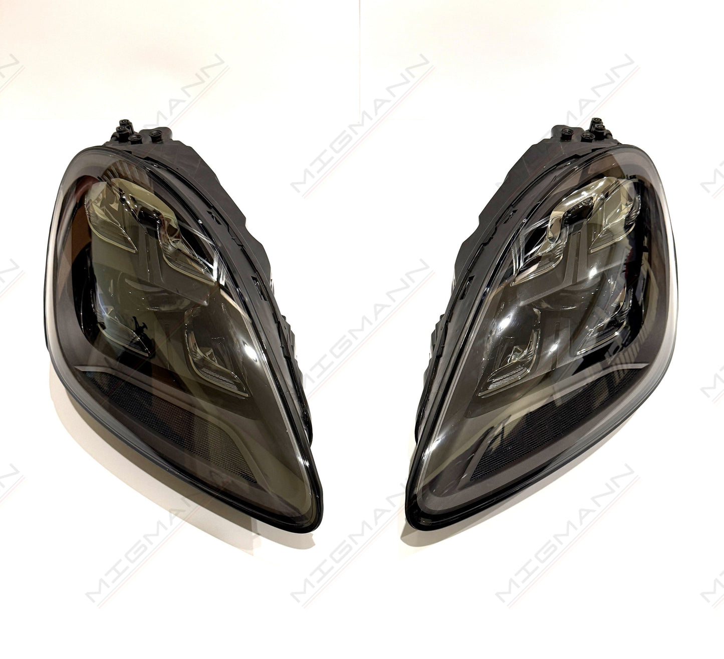 OEM Porsche Cayenne 9Y0 Matrix LED headlight set 2018–2023 UK EU version with ballasts