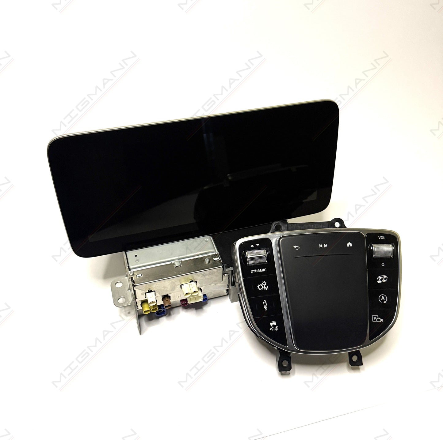 Full NTG6 multimedia kit for Mercedes-Benz GLC X253 AMG models with screen and head unit