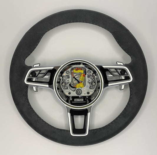 Porsche Alcantara Multifunctional Steering Wheel