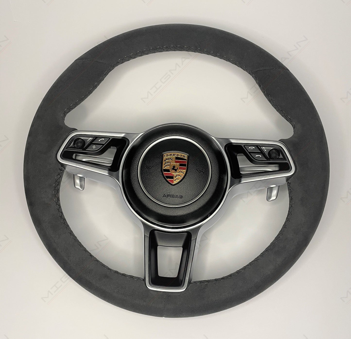 Porsche Multifunctional Alcantara Steering Wheel