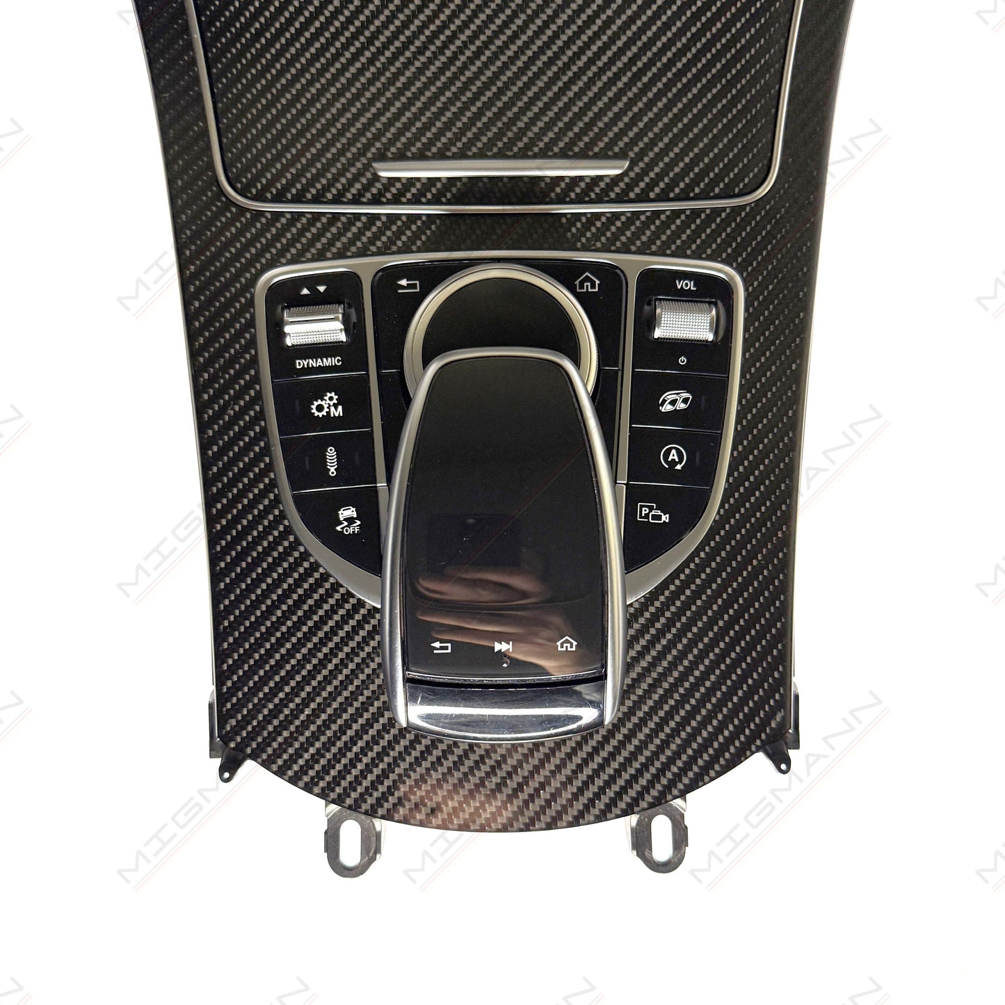 Mercedes-Benz C-Class AMG Carbon Fiber Center Console Set