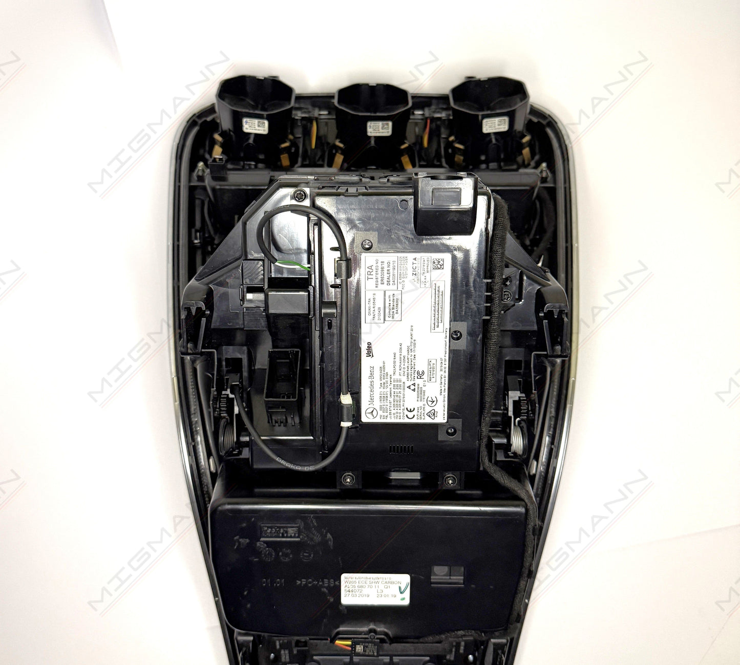 Mercedes-Benz C-Class AMG Carbon Fiber Center Console Set