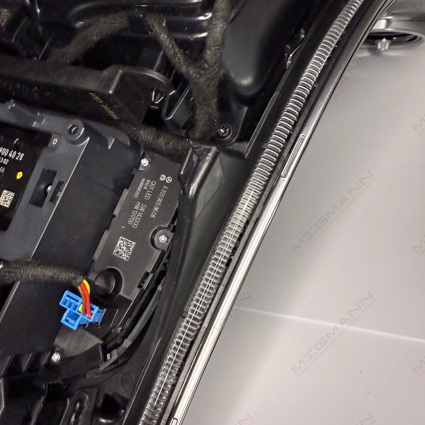 Mercedes-Benz C-Class AMG Carbon Fiber Center Console Set