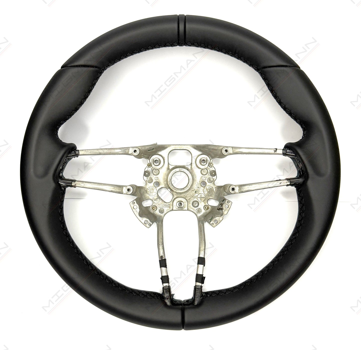 Porsche Steering Wheel With Black Leather Marker