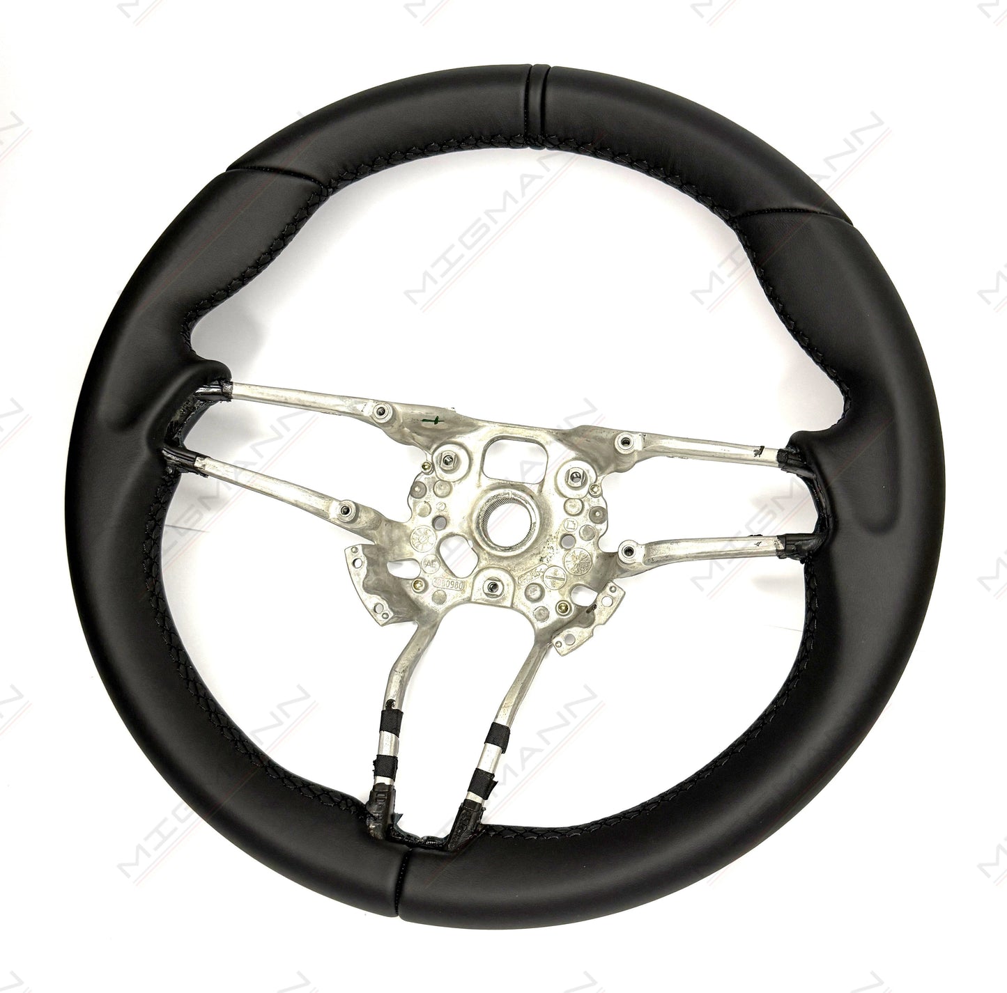 Porsche Steering Wheel With Black Leather Marker