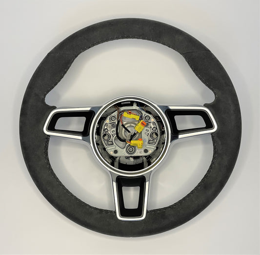 Porsche Alcantara Steering Wheel (Manual)