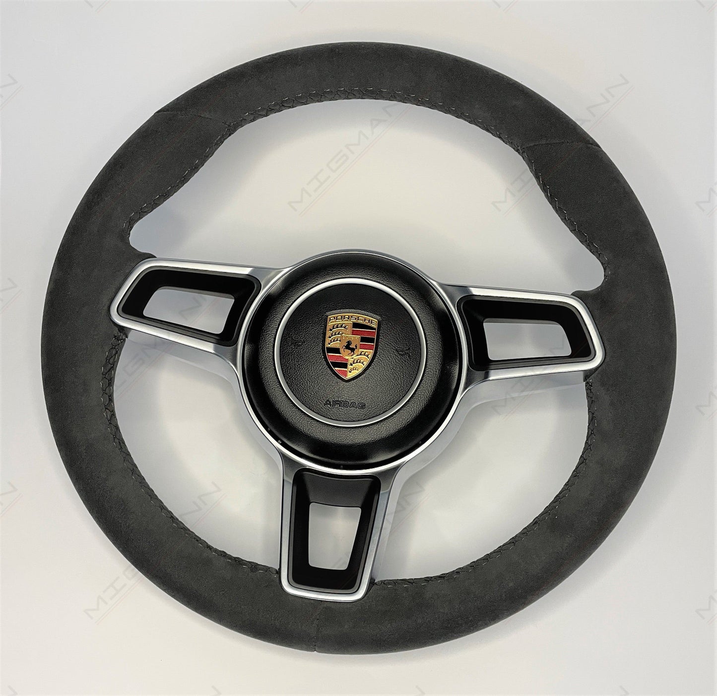 Porsche Alcantara Steering Wheel (Manual)