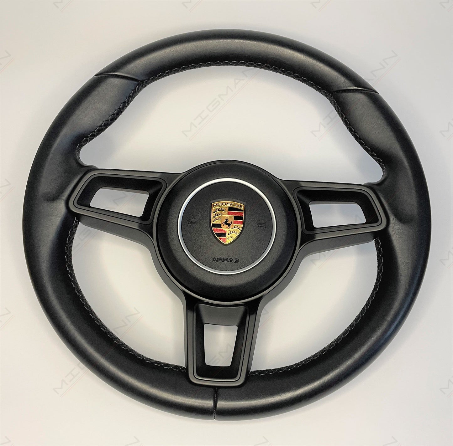 Porsche 991.2 Steering Wheel All Black (Manual)