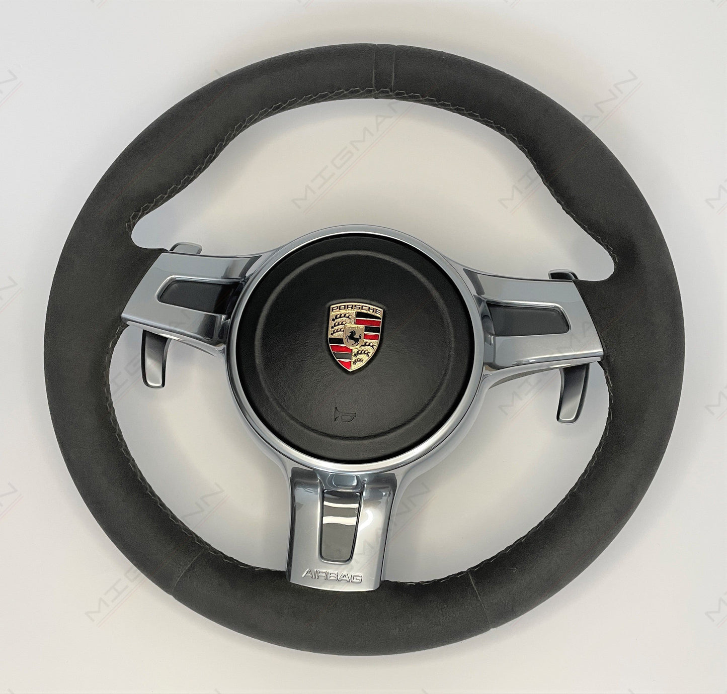 Porsche Sport Design Alcantara Steering Wheel