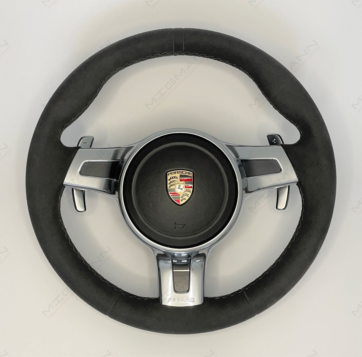 Porsche Sport Design Alcantara Steering Wheel