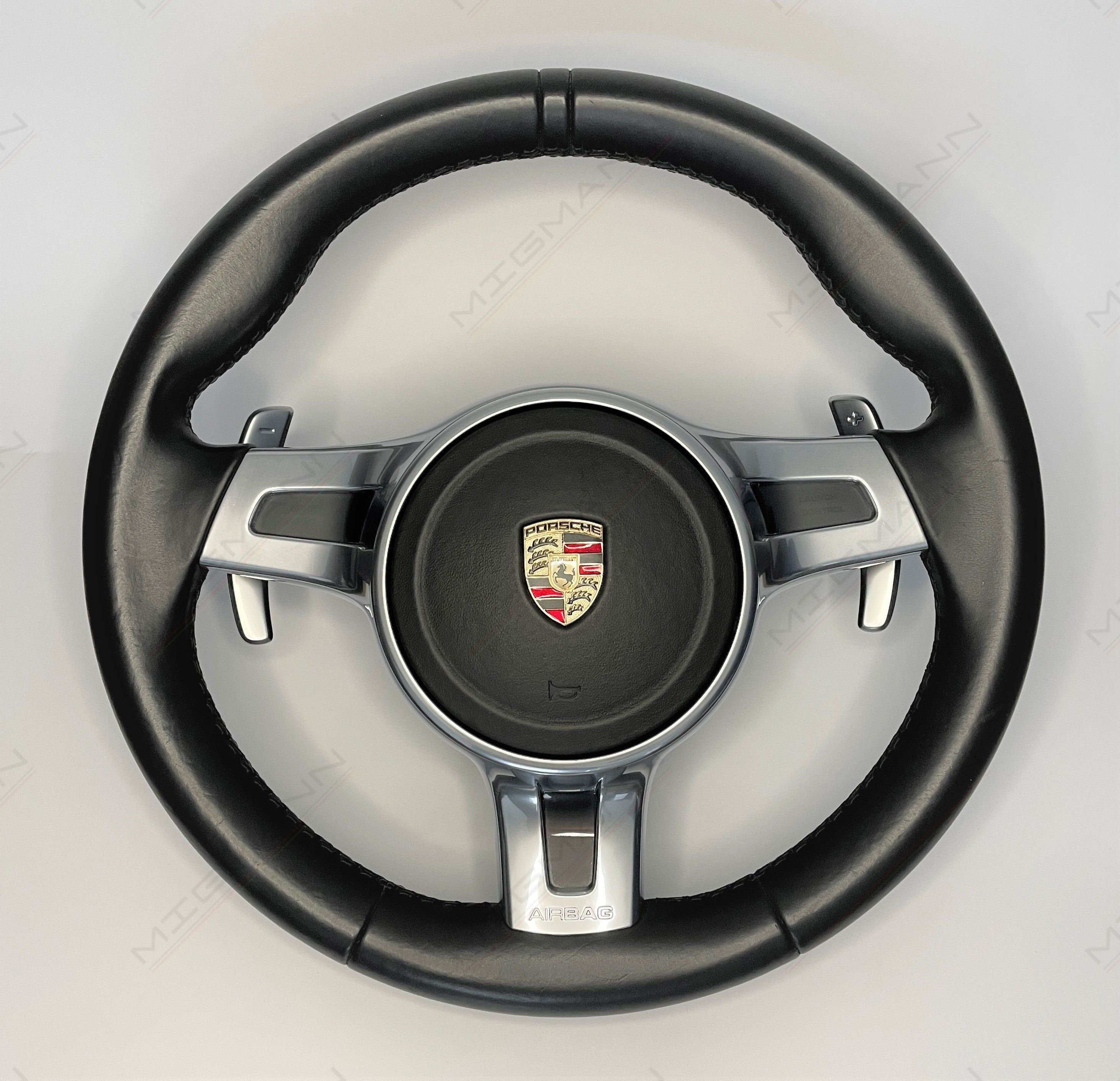 Porsche Sport Design Steering Wheel With Sport/Sport+ Display | MIGMANN