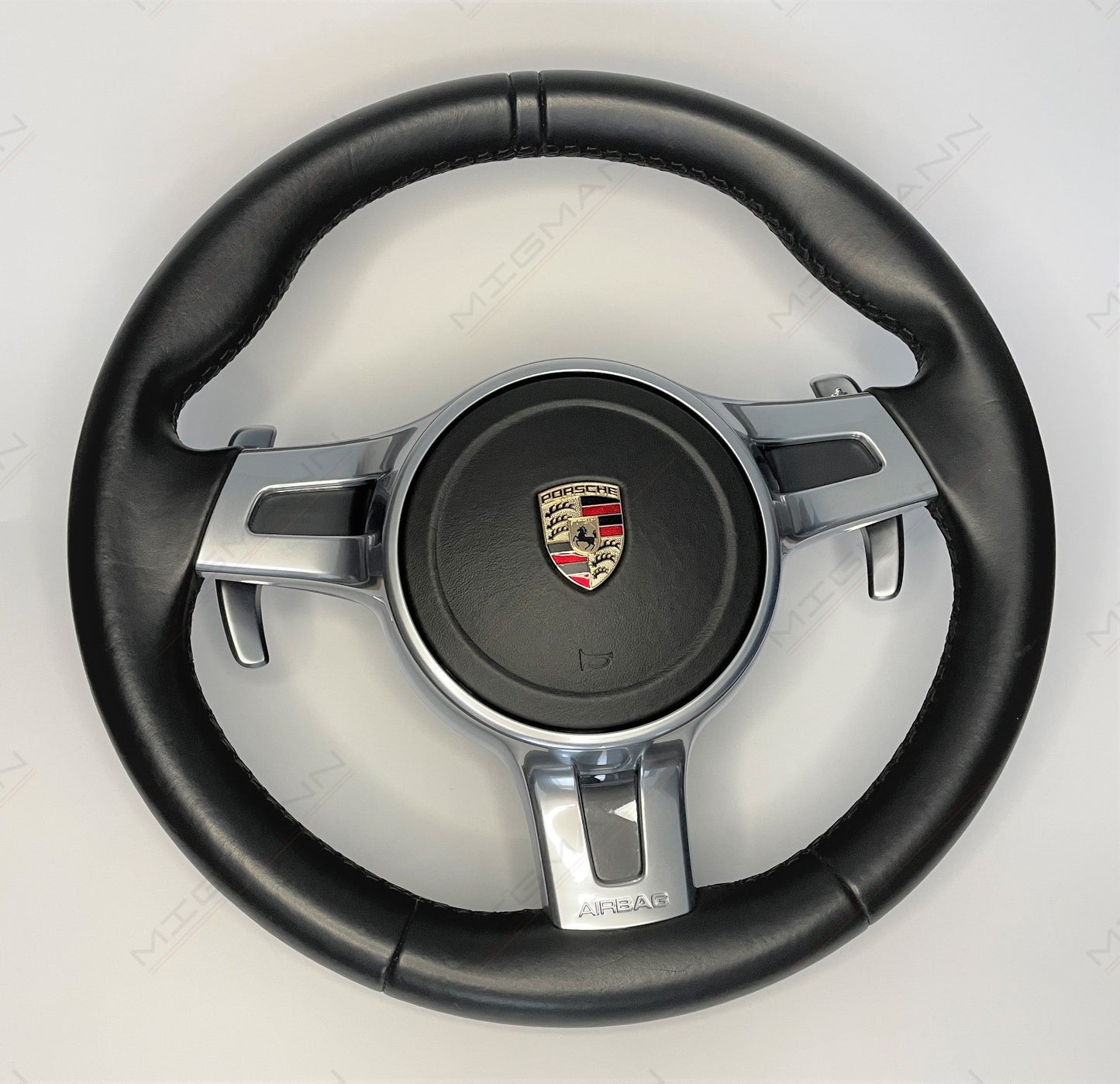 Porsche Sport Design Steering Wheel With Sport/Sport+ Display