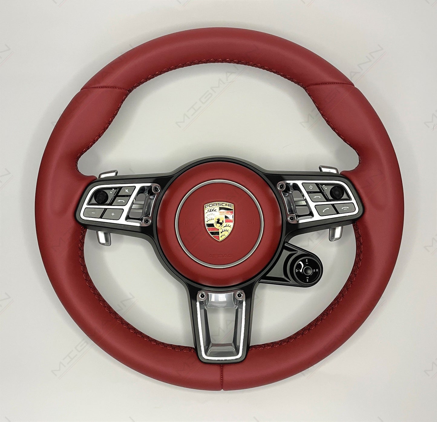 Porsche Carrera Red Steering Wheel