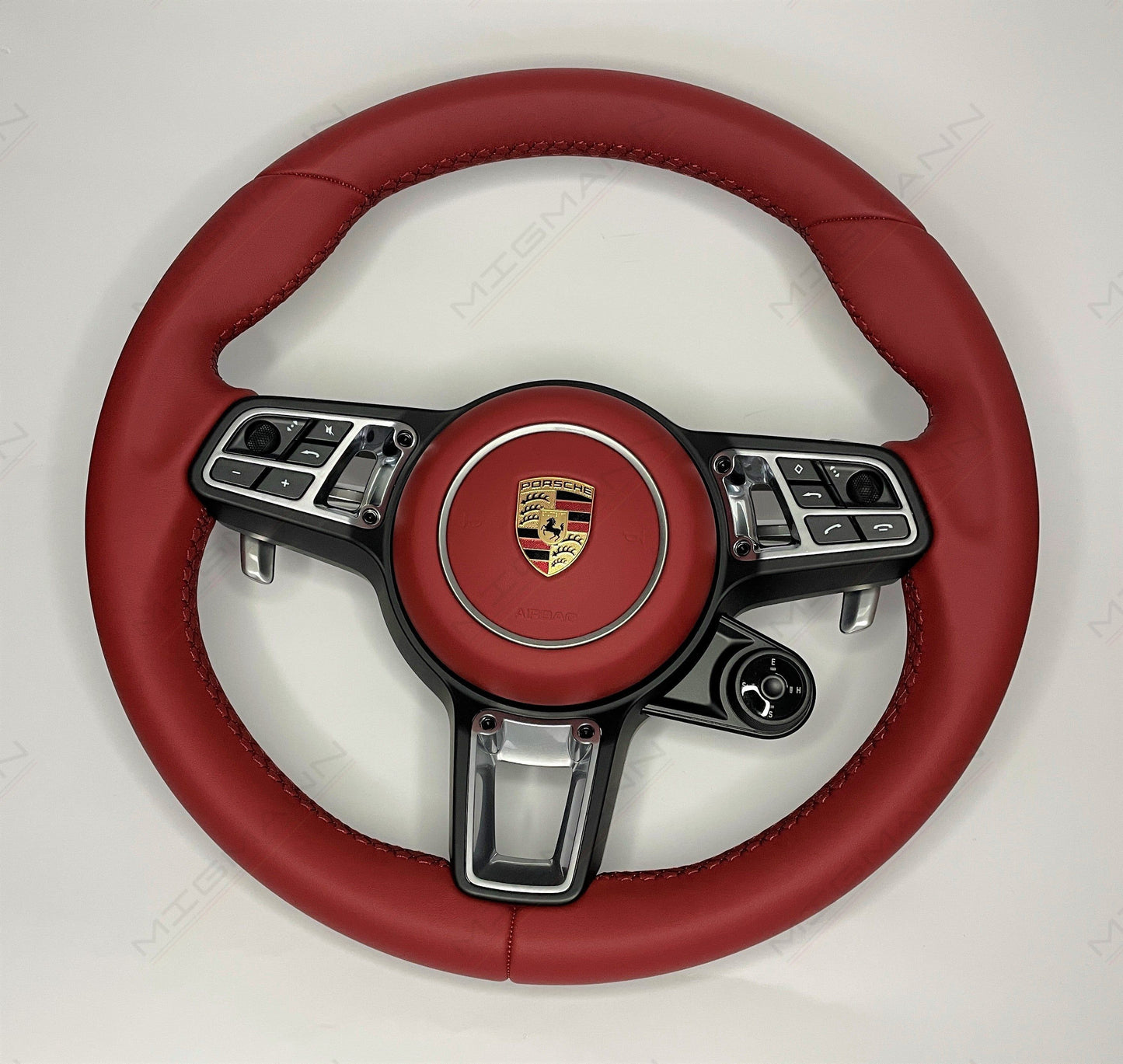 Porsche Carrera Red Steering Wheel