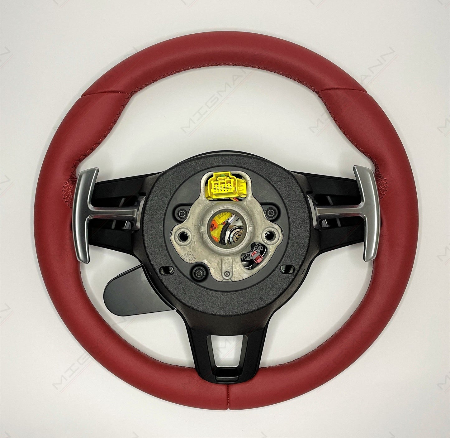 Porsche Carrera Red Steering Wheel