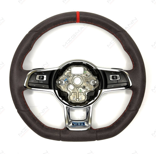 VW Golf MK7 GTI Clubsport Alcantara Steering Wheel