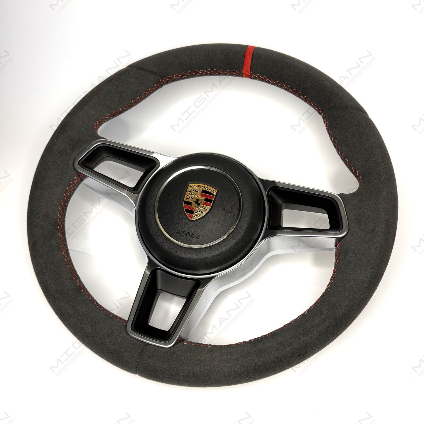 Porsche 9P1419091 Alcantara steering wheel manual version