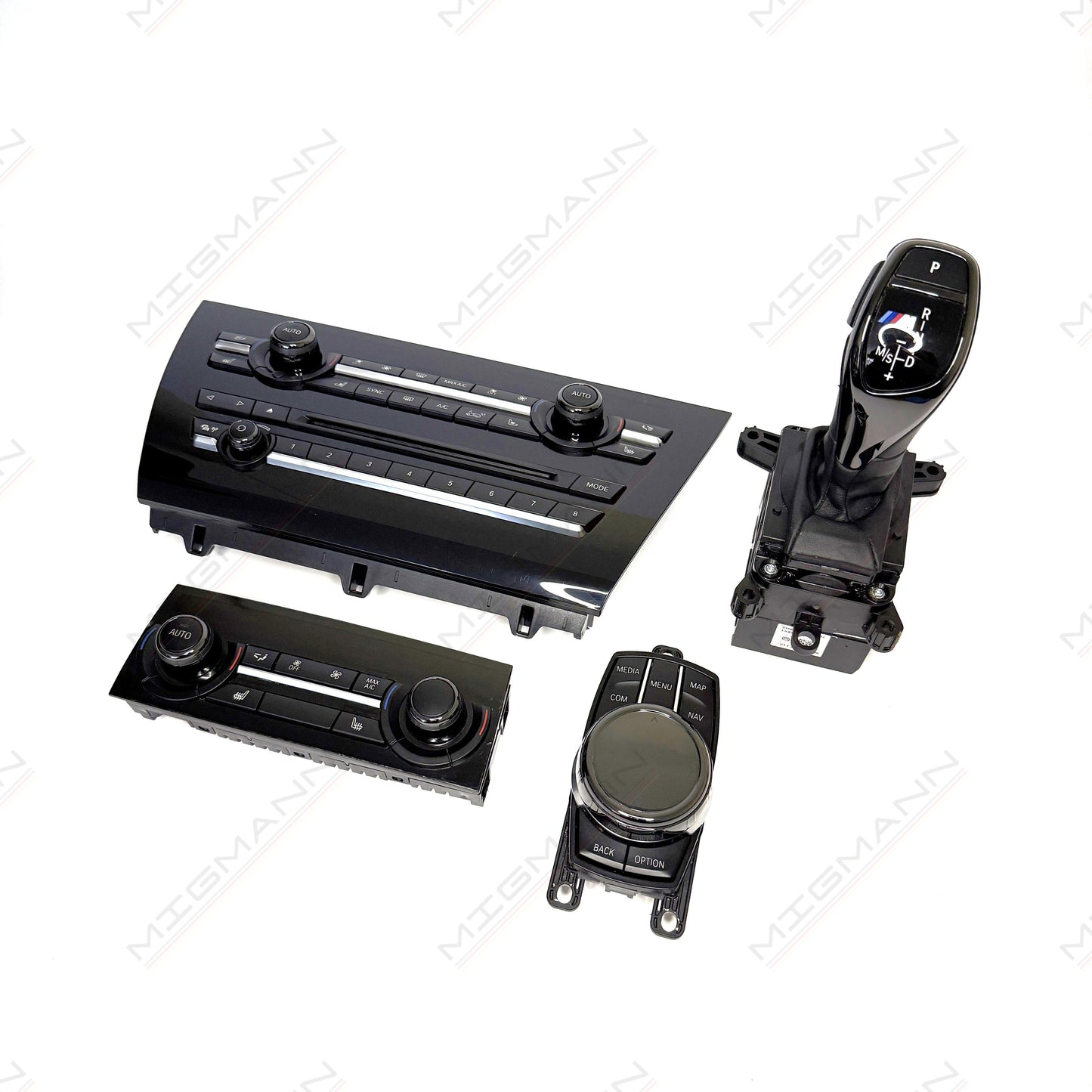 OEM BMW ceramic iDrive controller and shifter joystick