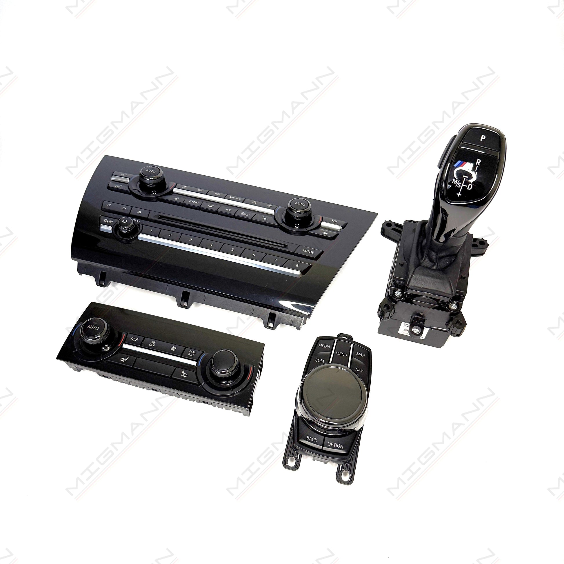 OEM BMW ceramic iDrive controller and shifter joystick