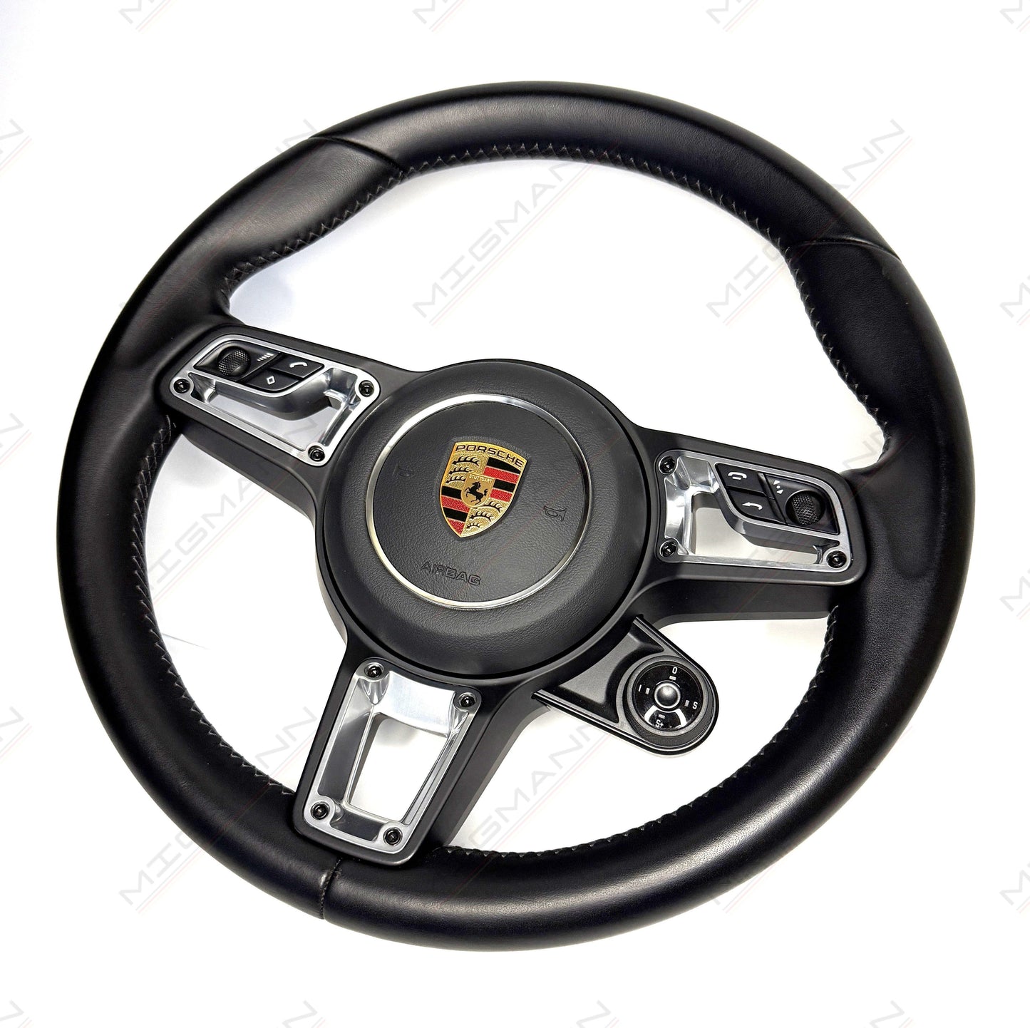 OEM Porsche multifunction heated steering wheel 95B419091 manual