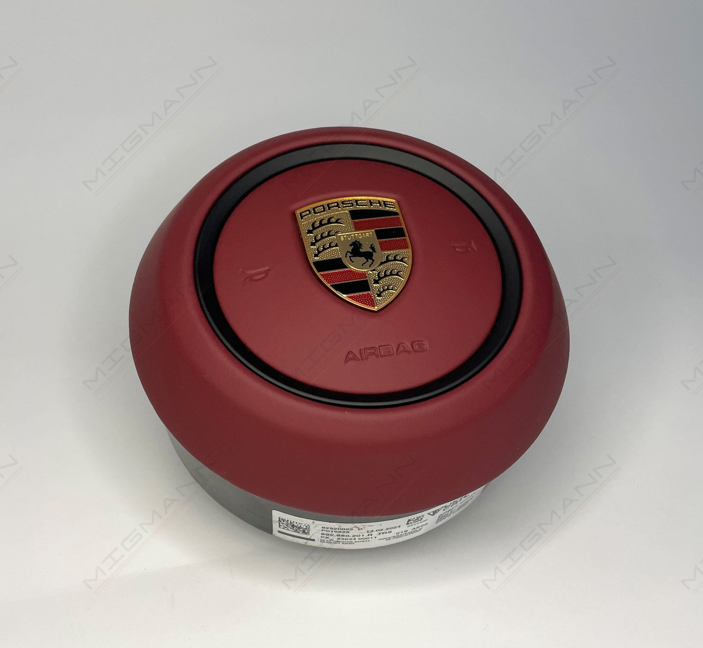 Porsche Steering Wheel Airbag (Bordeaux Red)