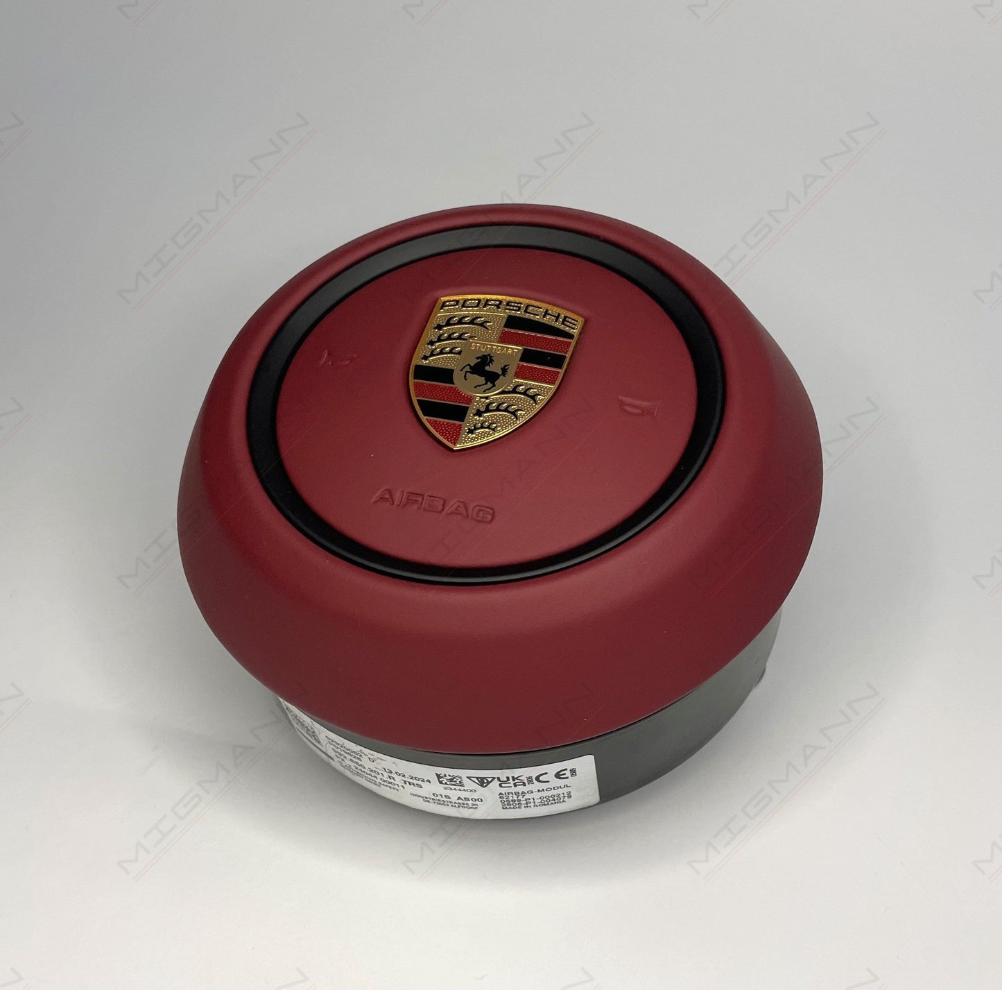 Porsche Steering Wheel Airbag (Bordeaux Red)