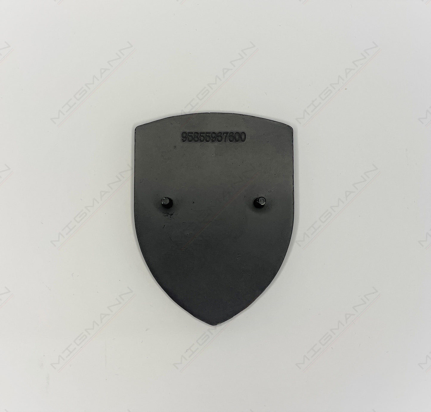 Porsche Black Hood Emblem